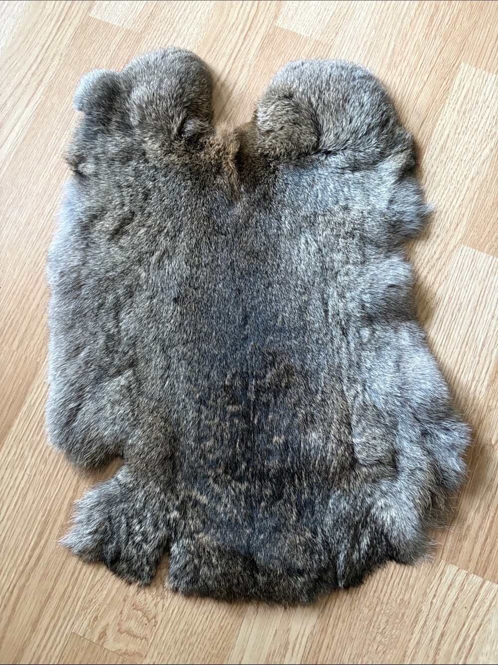 B0197 premium rabbit pelt craft decor